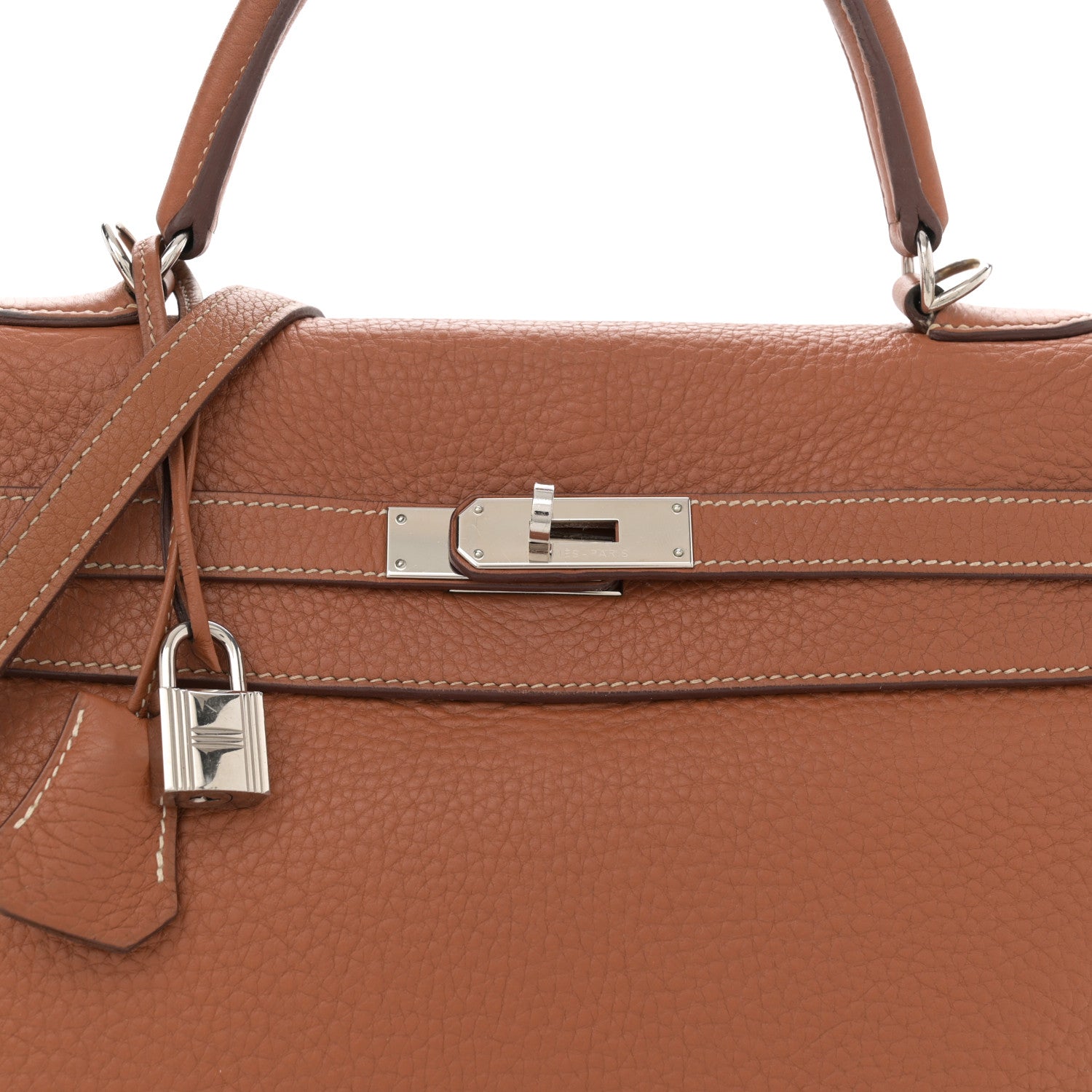 Hermes Togo Kelly Retourne 35 Gold 8 of 19