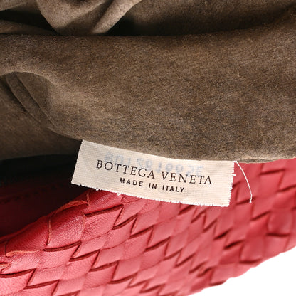 Bottega Veneta Nappa Intrecciato Medium Campana Hobo Red 8 of 12