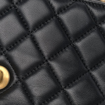 Chanel Lambskin Quilted Mini Rectangular Flap Black 9 of 9