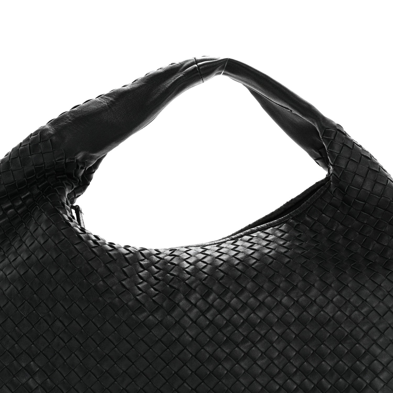 Bottega Veneta Nappa Intrecciato Large Belly Veneta Hobo Black 9 of 15