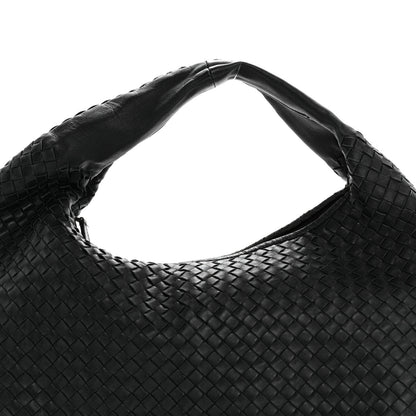 Bottega Veneta Nappa Intrecciato Large Belly Veneta Hobo Black 9 of 15