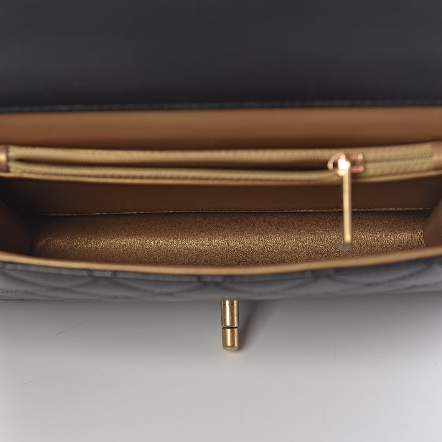 Chanel Lambskin Quilted Small Chic Pearls Flap Black 5 of 12