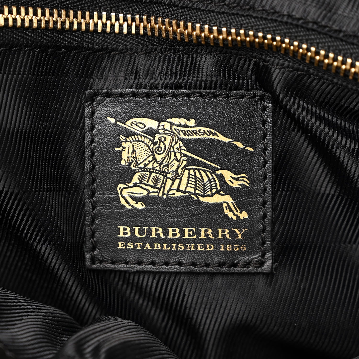 Burberry Calfskin Quilted Baby Beaton Black 8 of 13