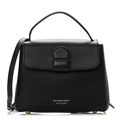 Burberry Derby Calfskin House Check Small Camberley Black 1 of 12