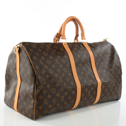 Louis Vuitton Monogram Keepall Bandouliere 55 3 of 8