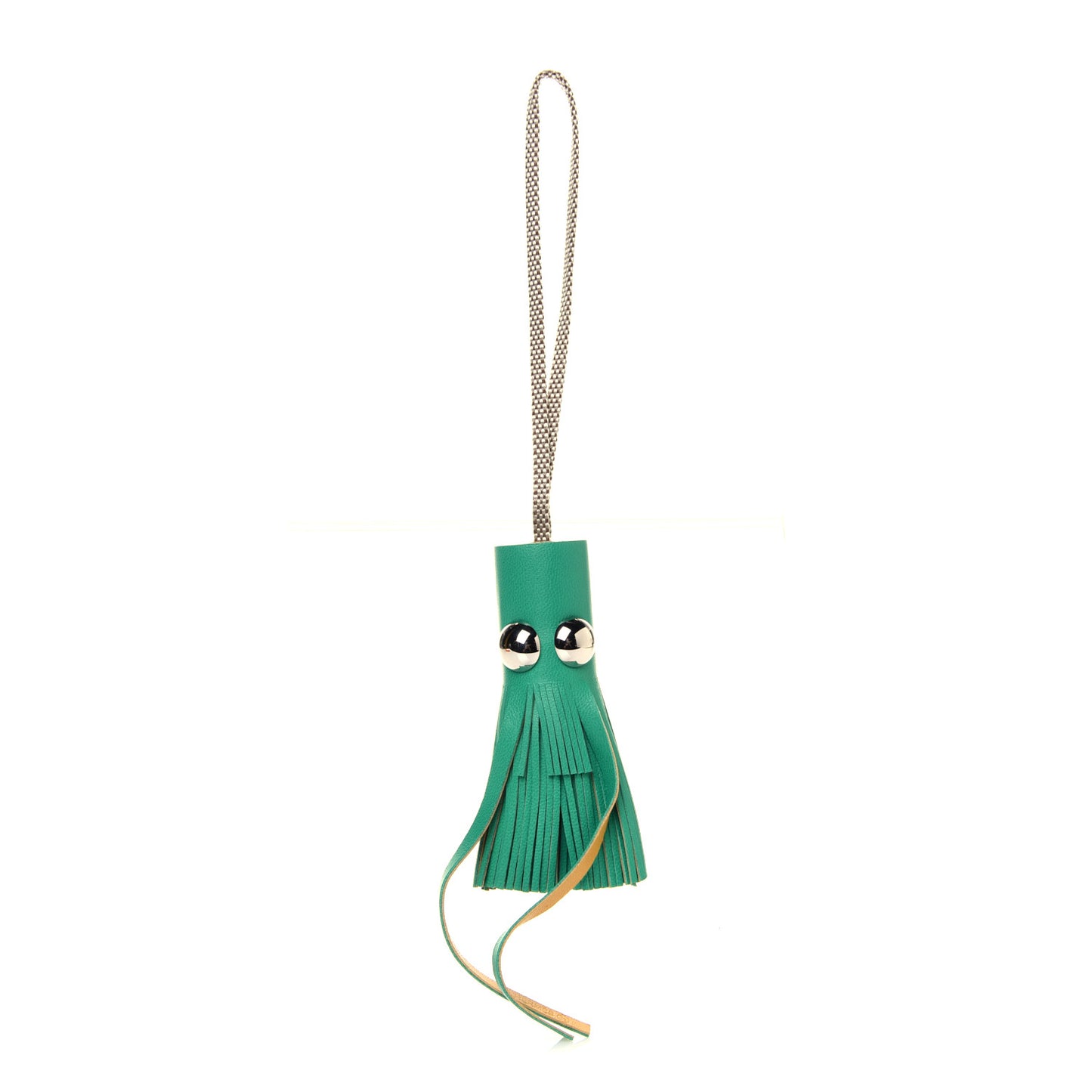 Lambskin Octopus Pom Pom Bag Charm