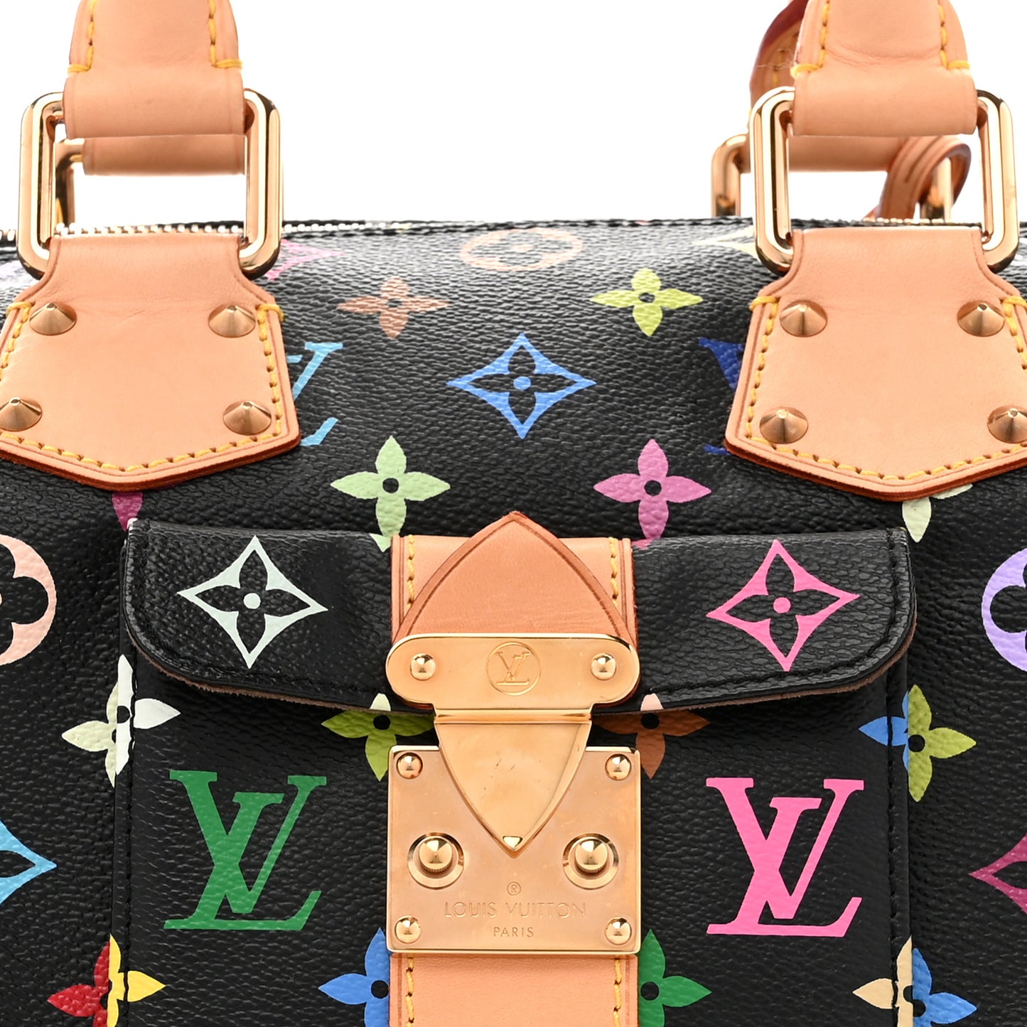 Monogram Multicolor Speedy 30 Black
