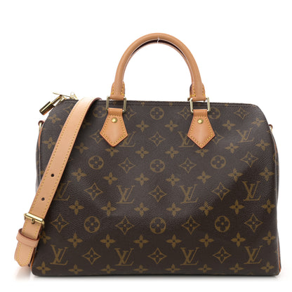 Louis Vuitton Monogram Speedy Bandouliere 30 1 of 10