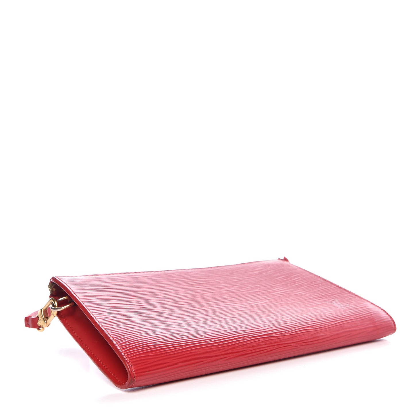 Epi Pochette Accessories 24 Castillan Red