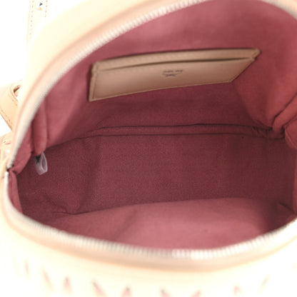 MCM Lambskin Star Eyed Bunny Mini Backpack Natural 7 of 13