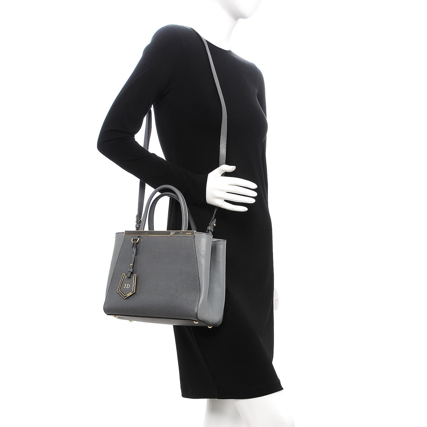 Vitello Elite Petite 2Jours Tote Grigio Grigio Chiaro