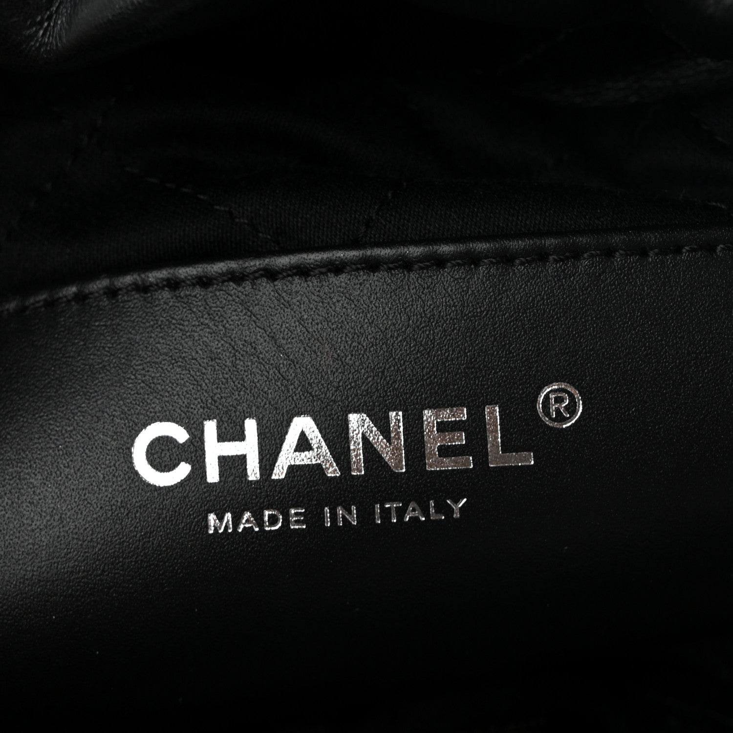Chanel Shiny Calfskin Quilted Mini Chanel 22 So Black 6 of 10