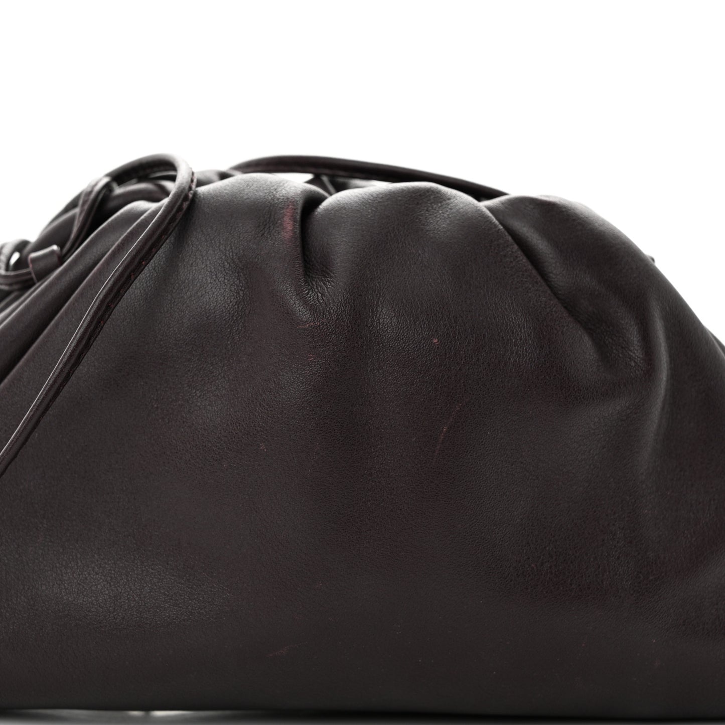 Butter Calfskin The Mini Pouch Grape