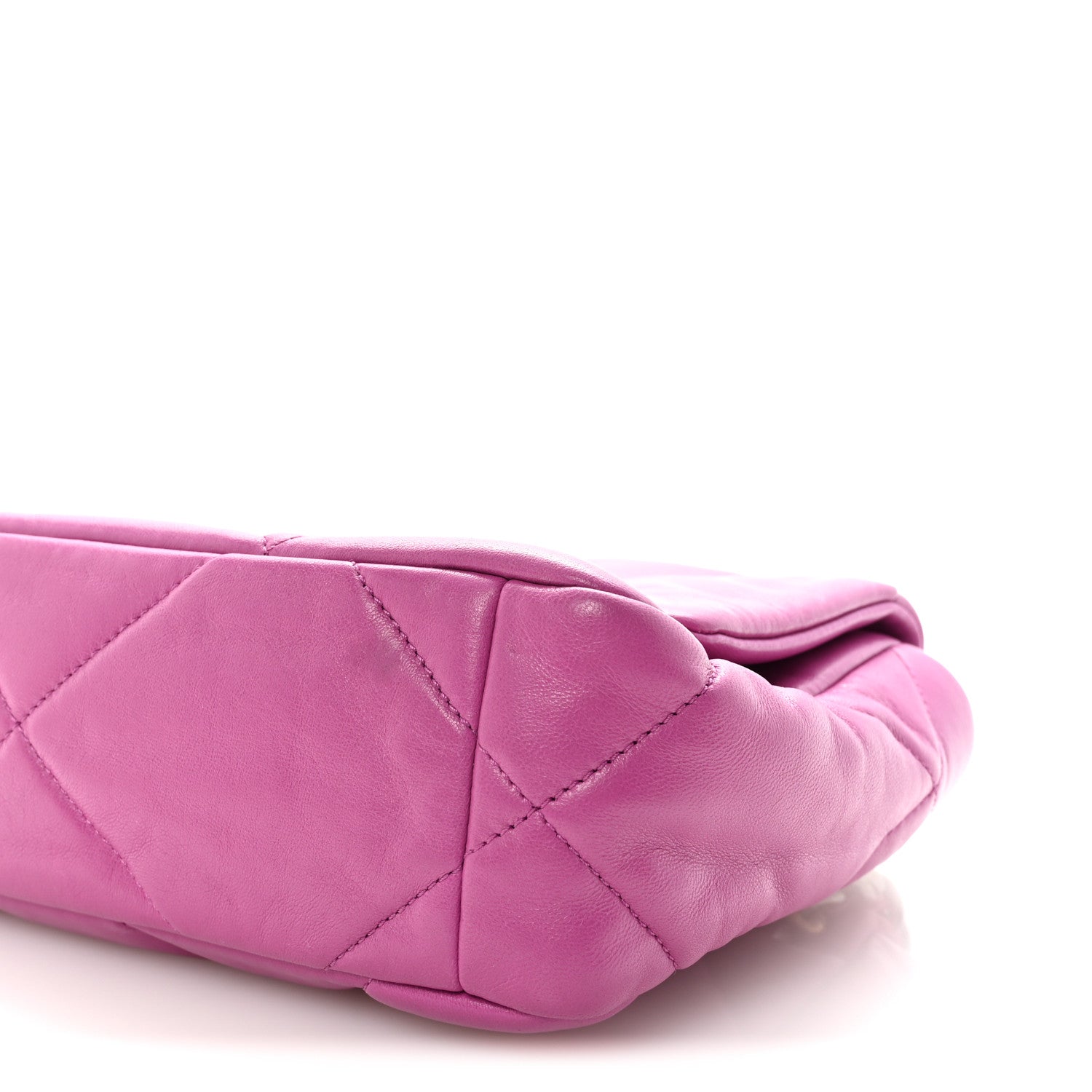 Chanel Lambskin Quilted Medium Chanel 19 Flap Purple 10 of 10