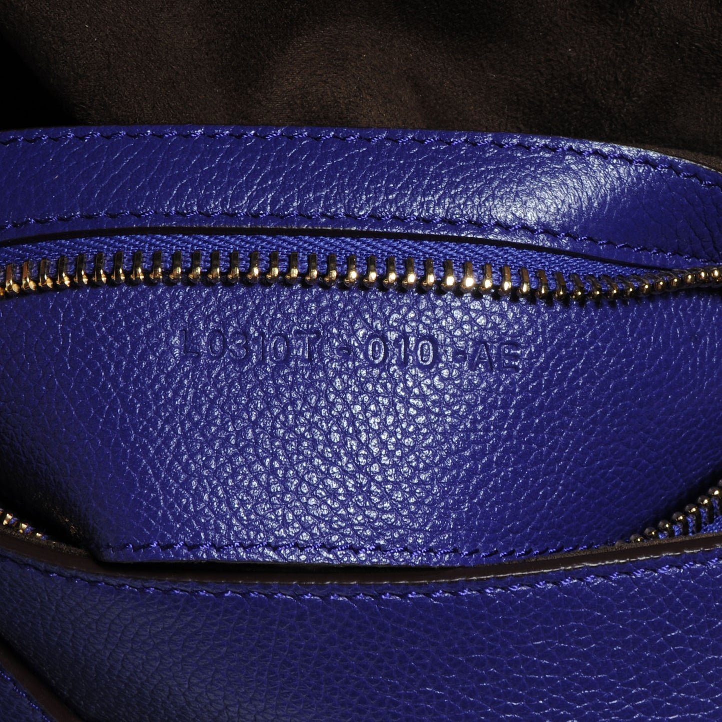 Grained Medium Jennifer Flap-Top Messenger Bag Royal Blue