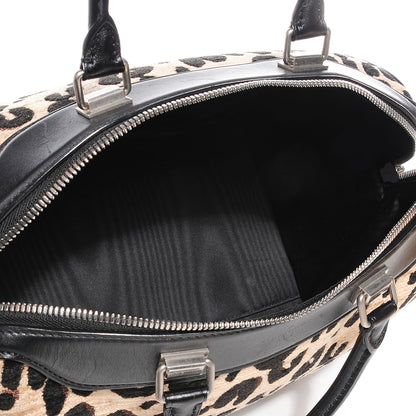 Louis Vuitton Jacquard Velvet Leopard Print Stephen Sprouse Speedy 5 of 8