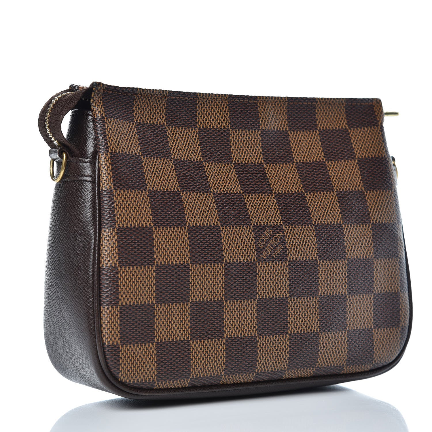 Louis Vuitton Damier Ebene Trousse Make Up Bag Pochette 3 of 7