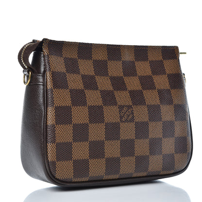 Louis Vuitton Damier Ebene Trousse Make Up Bag Pochette 3 of 7