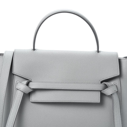 Celine Grained Calfskin Micro Belt Bag Cloud 8 of 9