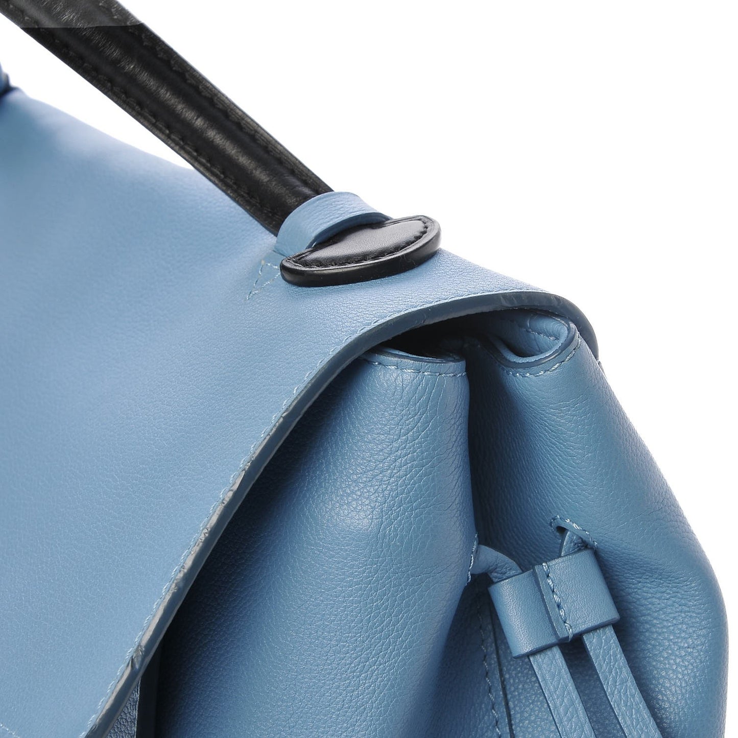 Calfskin Lockme MM Bleuet