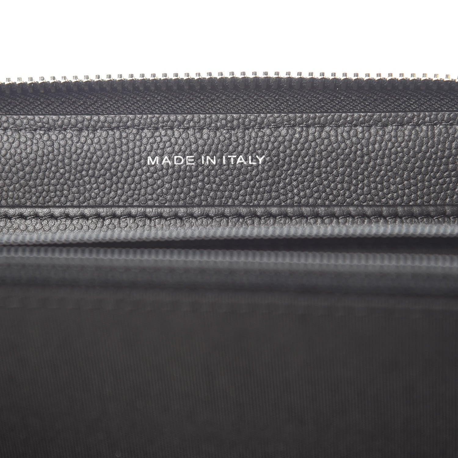 Chanel Caviar Camellia Embossed Large Gusset Zip Around Wallet Black 7 of 8