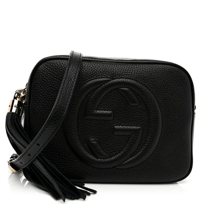 Gucci Pebbled Calfskin Small Soho Disco Bag Black 1 of 11