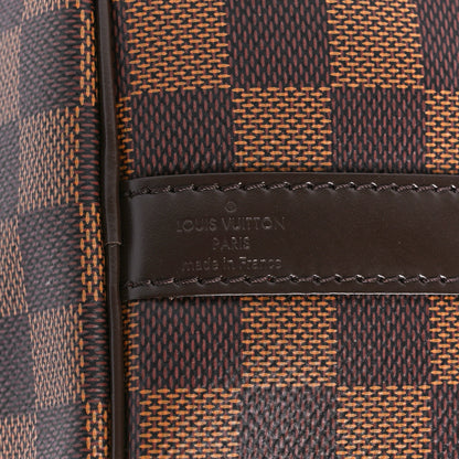 Louis Vuitton Damier Ebene Speedy Bandouliere 25 7 of 12