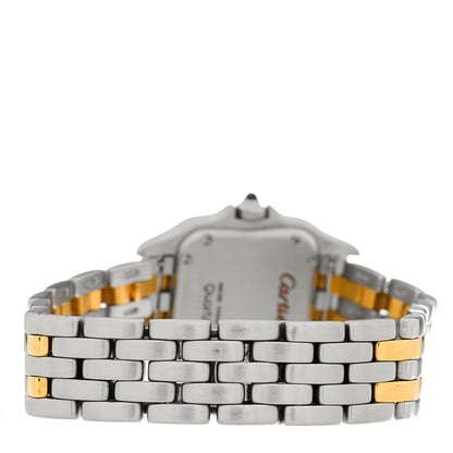 Cartier Stainless Steel 18K Yellow Gold 22mm Panthere Quartz Watch 3 of 4