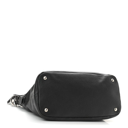 Prada Vitello Daino Hobo Black 3 of 8