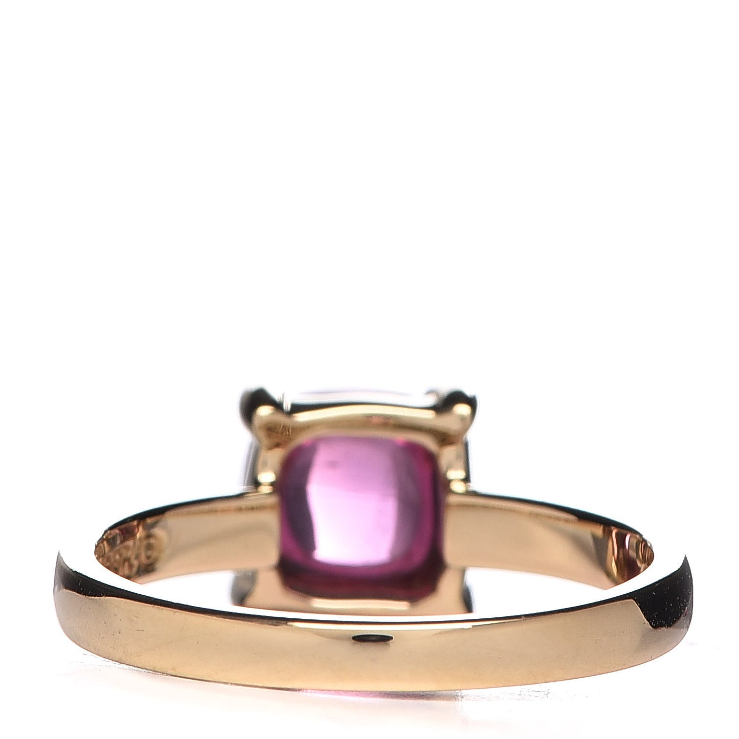 18K Yellow Gold Pink Tourmaline 7mm Paloma Picasso Sugar Stacks Ring 50 5.5