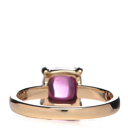 Tiffany 18K Yellow Gold Pink Tourmaline 7mm Paloma Picasso Sugar Stacks Ring 50 5.5 4 of 6