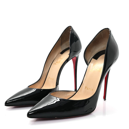 Christian Louboutin Patent Iriza 100 Pumps 40 Black 4 of 11