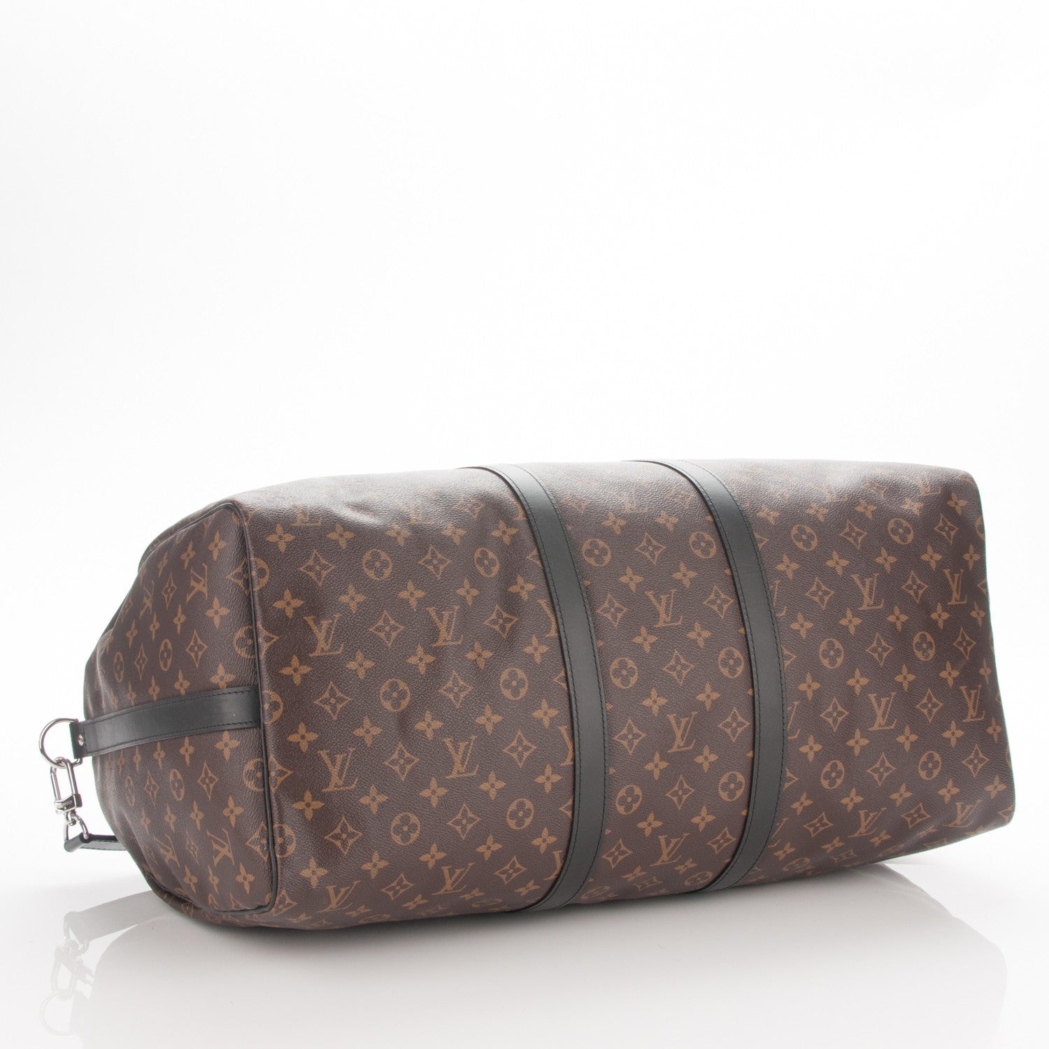 Louis Vuitton Monogram Macassar Keepall Bandouliere 55 4 of 8