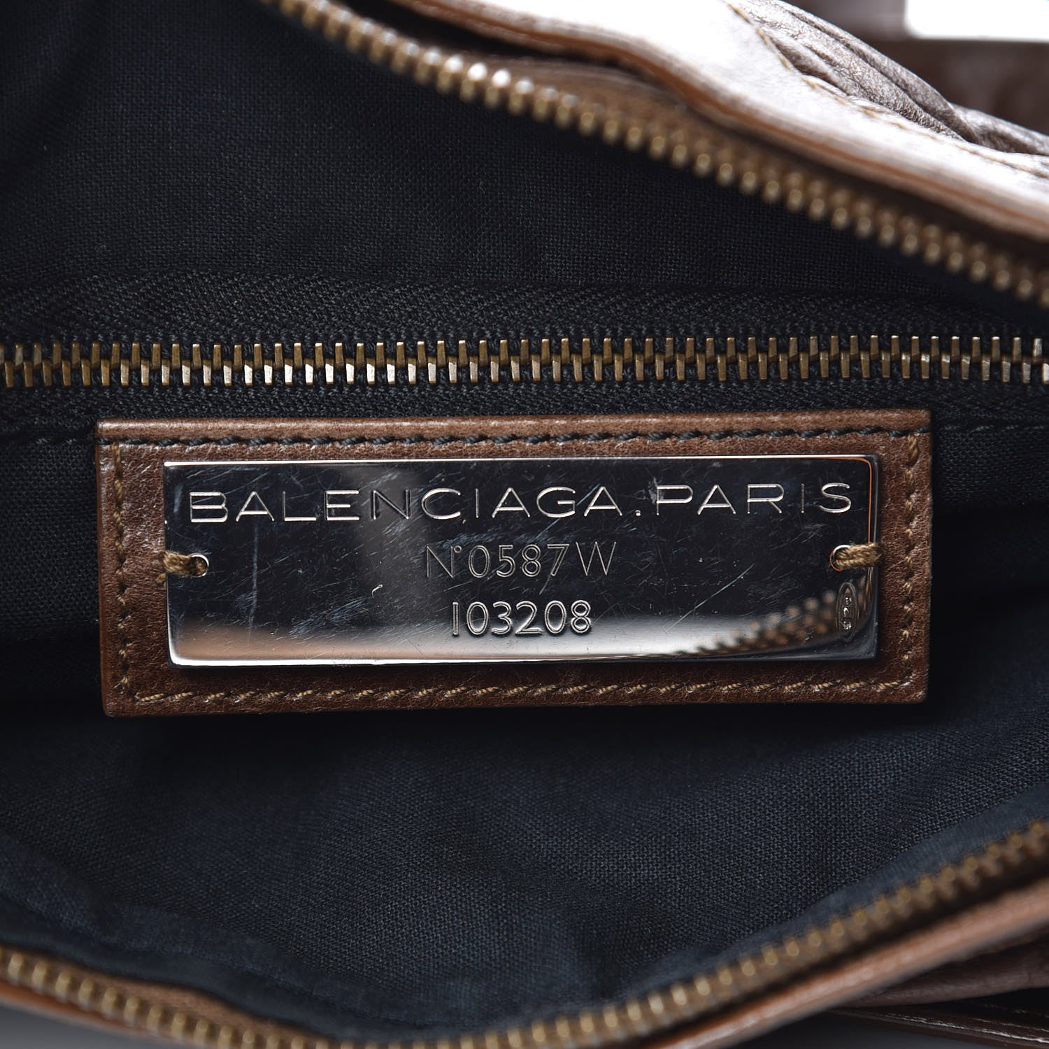 Balenciaga Chevre First Olive Brown 6 of 14