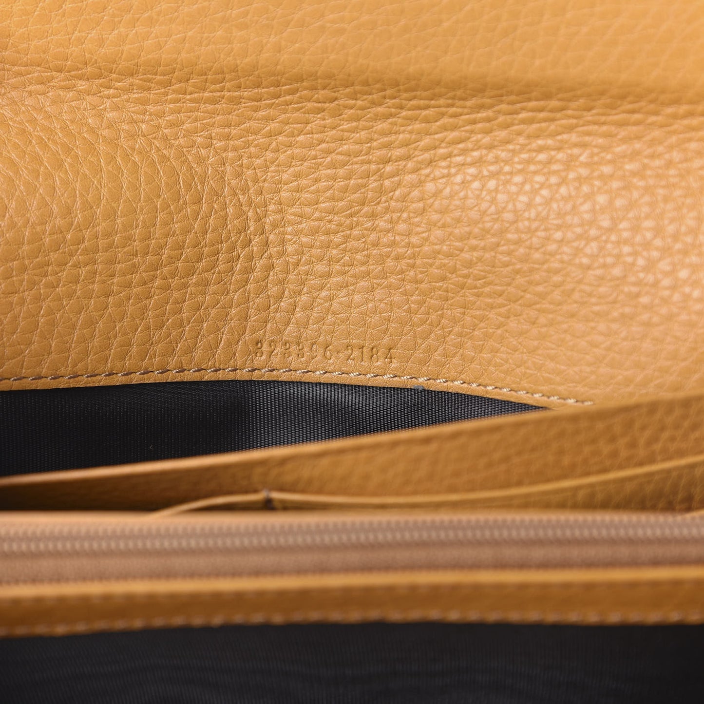 Pebbled Calfskin Bree Continental Wallet Yellow
