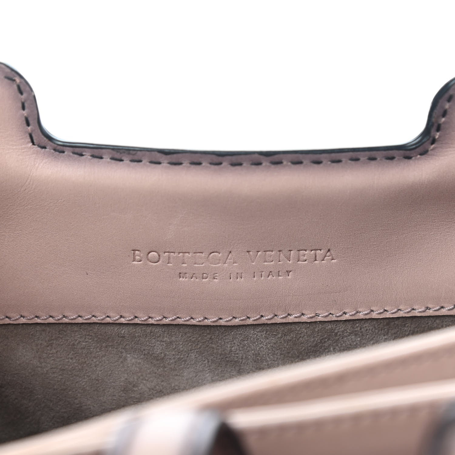 Bottega Veneta Nappa Intrecciato Double Handle Tote Brown Black 6 of 10