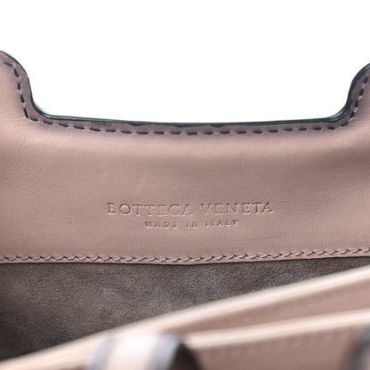 Bottega Veneta Nappa Intrecciato Double Handle Tote Brown Black 6 of 10