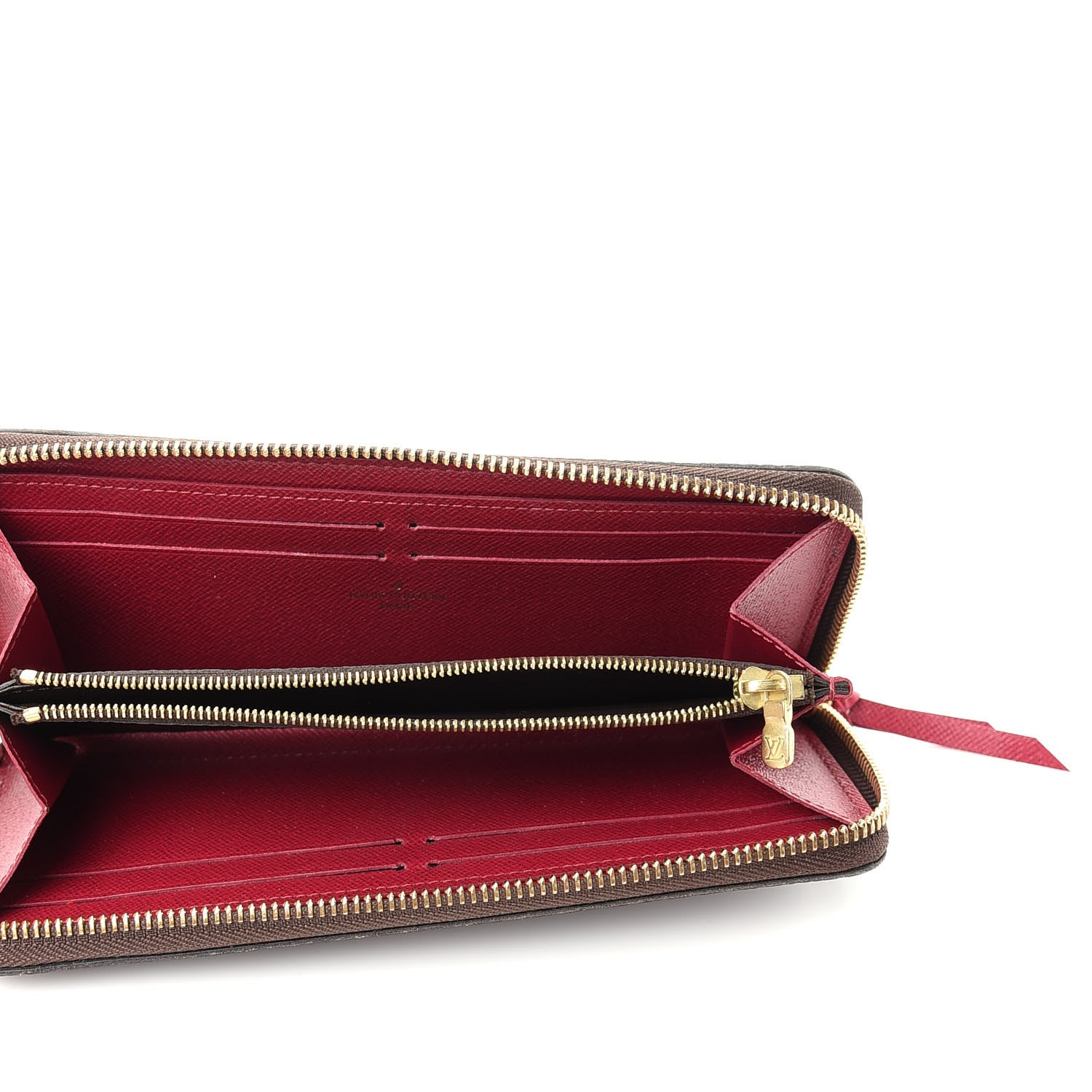 Louis Vuitton Monogram Clemence Wallet Fuchsia 5 of 8