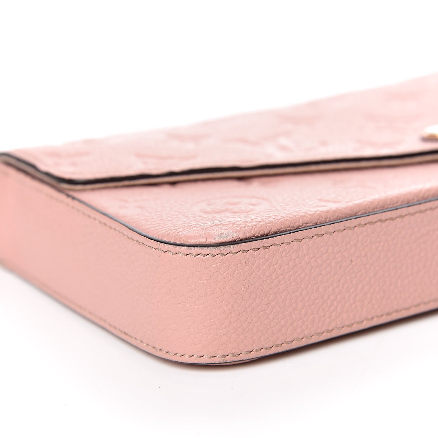 Louis Vuitton Empreinte Pochette Felicie Chain Wallet Rose Poudre 8 of 14