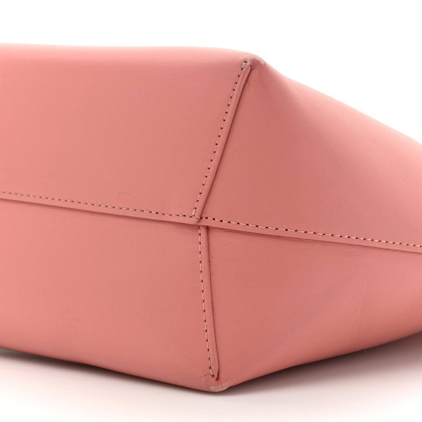 Calfskin Mini Bucket Bag Blush
