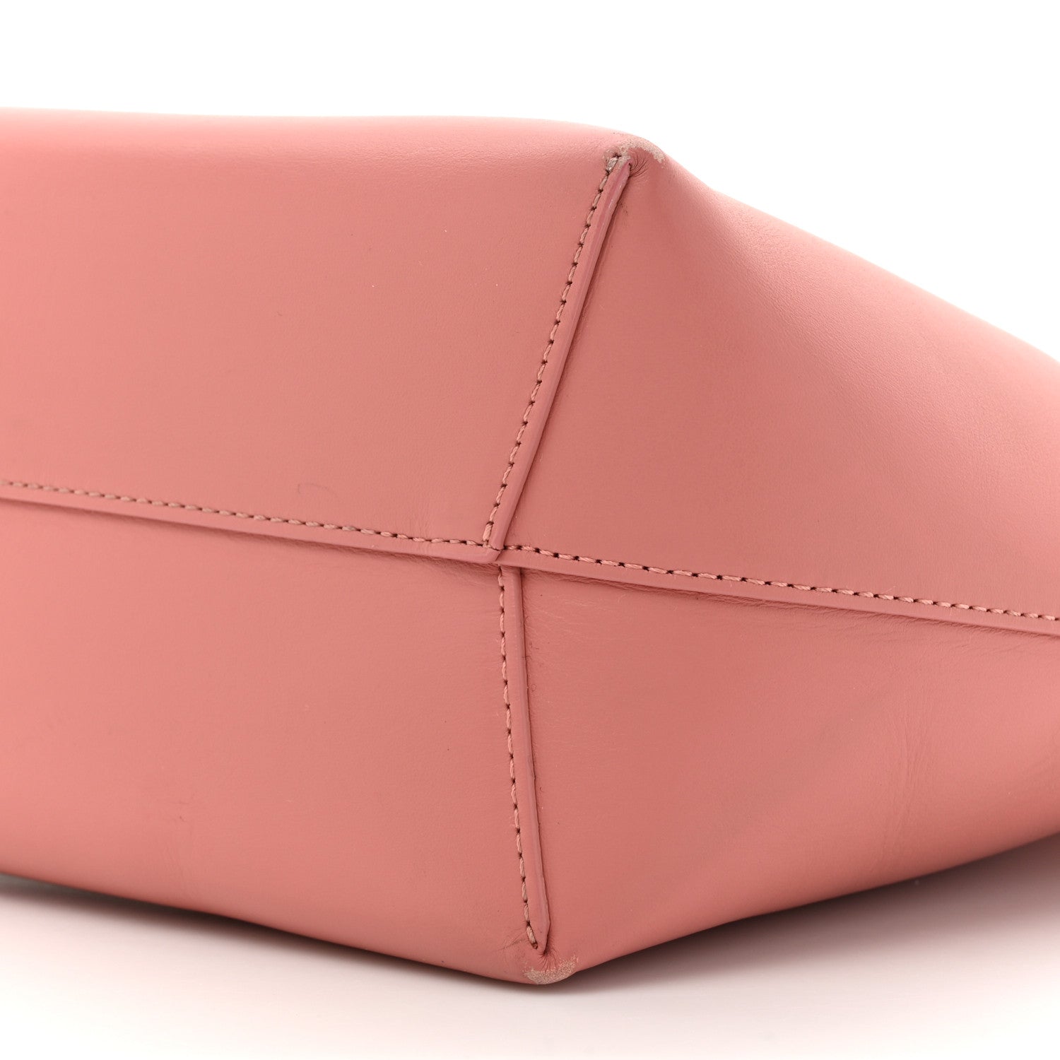Mansur Gavriel Calfskin Mini Bucket Bag Blush 9 of 18