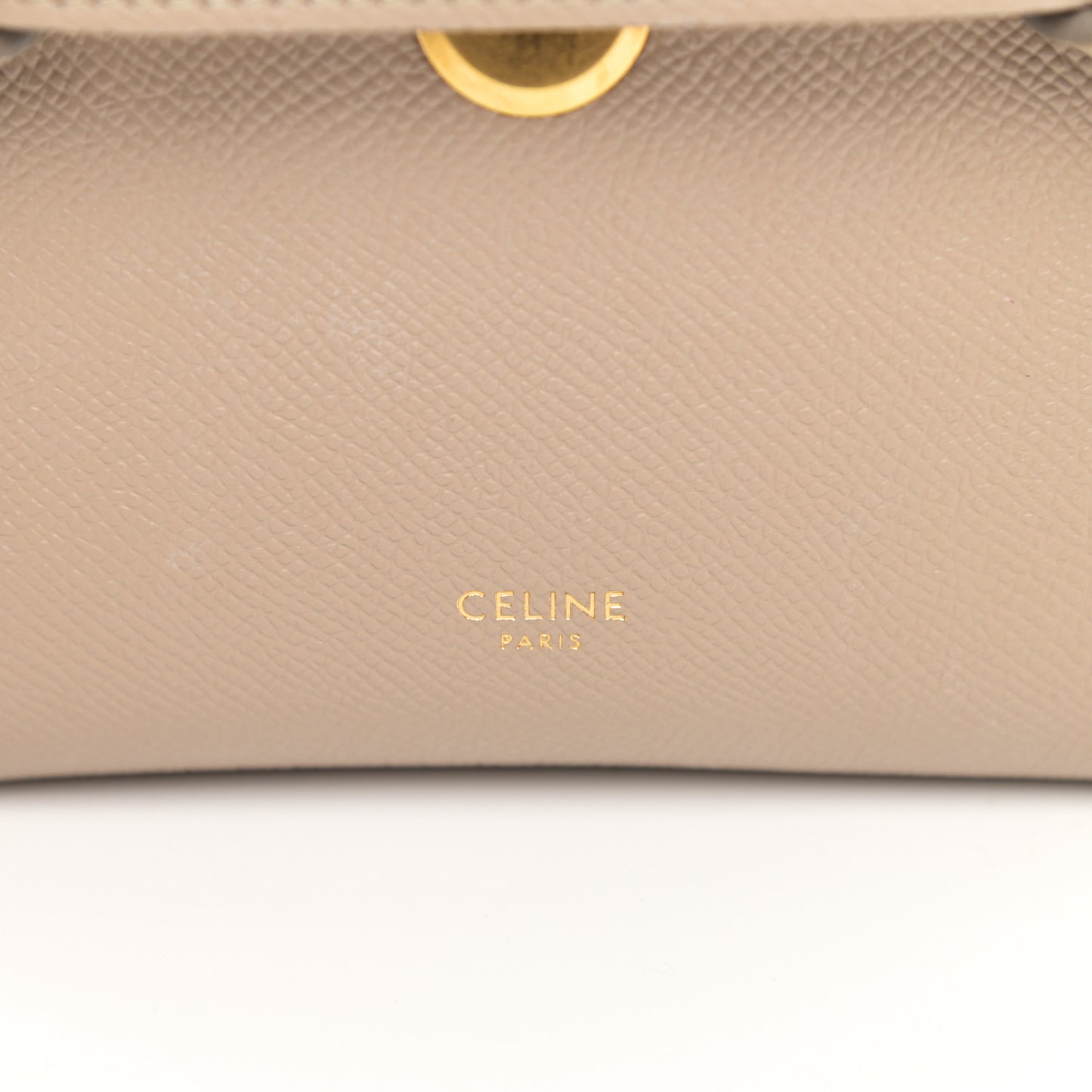 Grained Calfskin Pico Belt Bag Light Taupe