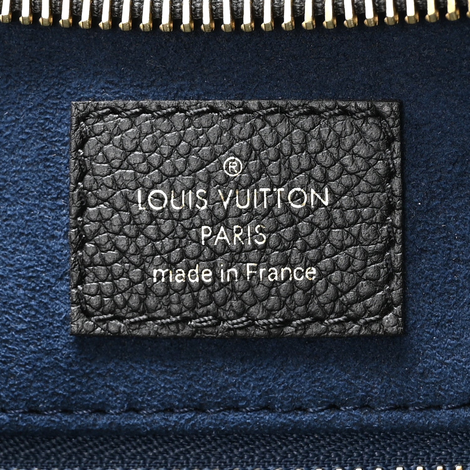 Louis Vuitton Empreinte Monogram Giant Carryall MM Black 7 of 11