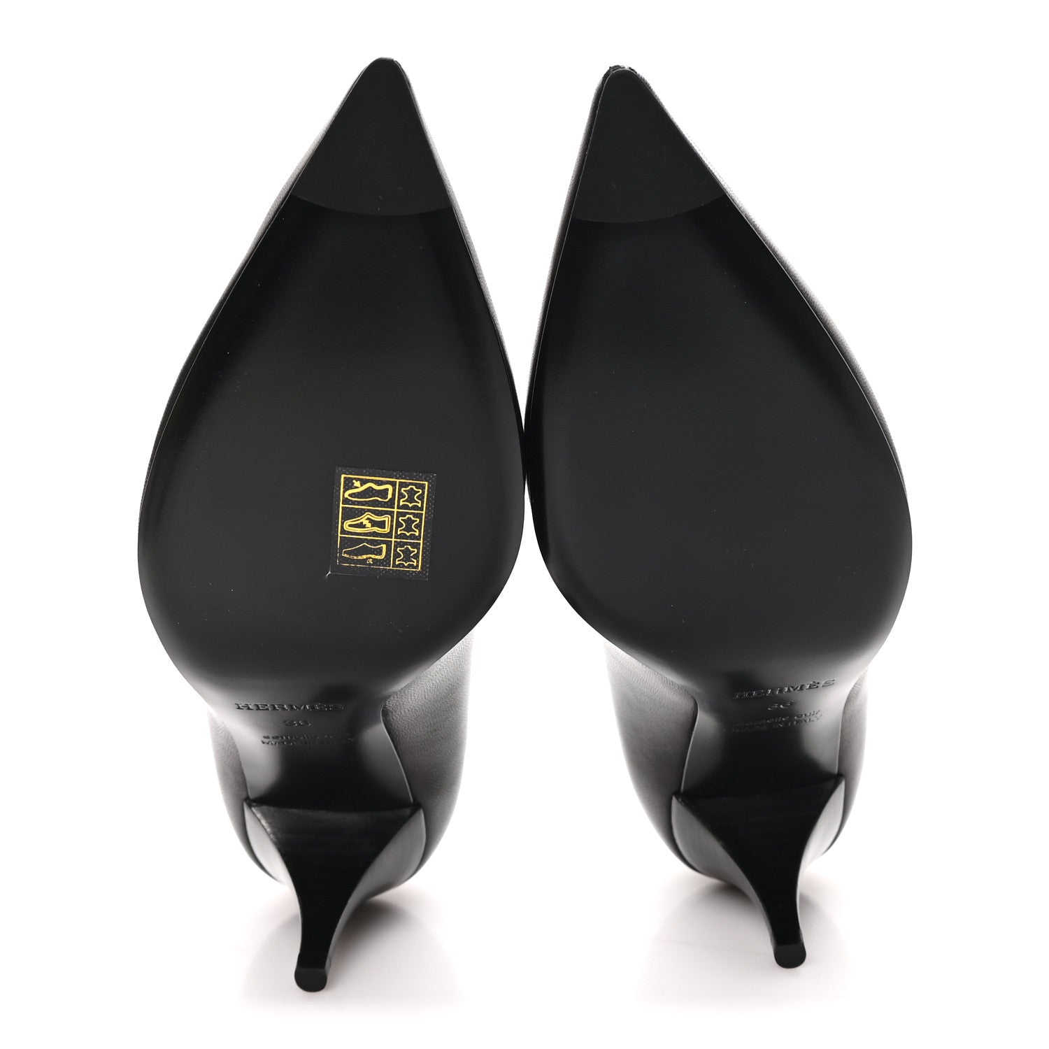 Hermes Nappa Majeste 60 Pumps 36 Black 6 of 10