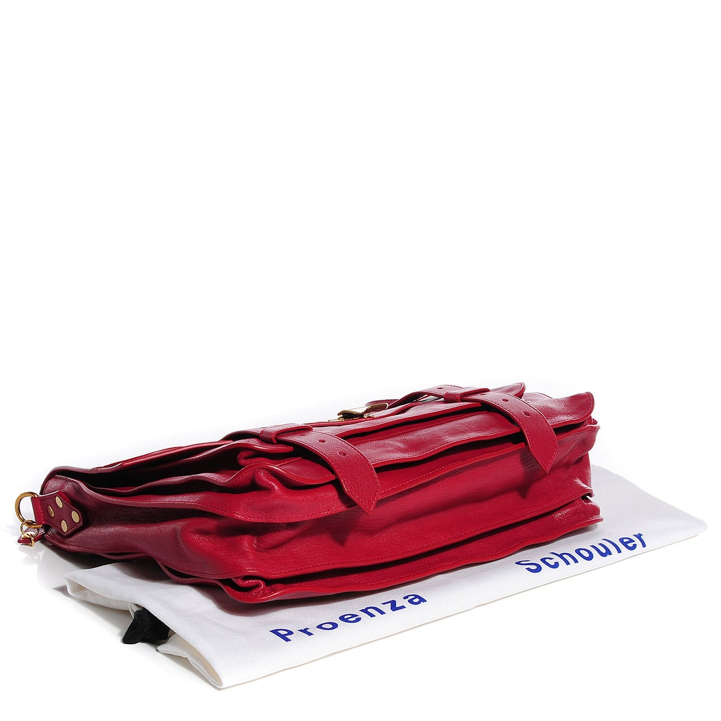 Lambskin PS1 Large Satchel Chianti