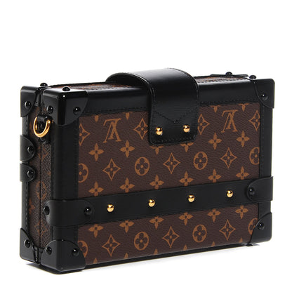 Louis Vuitton Monogram Petite Malle Black 3 of 7