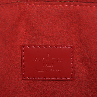 Louis Vuitton Damier Ebene Caissa Clutch Cherry 7 of 8