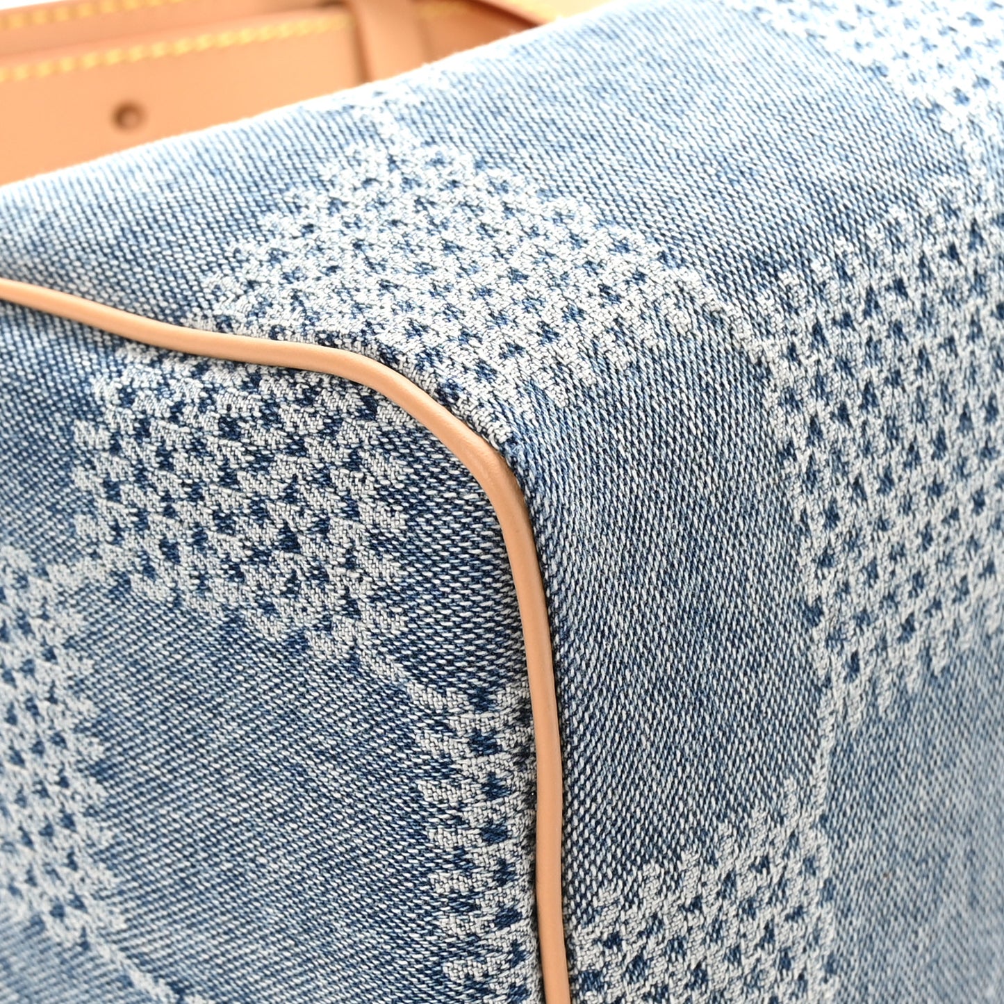 Damier Denim 3D Speedy Bandouliere 25 Bleu