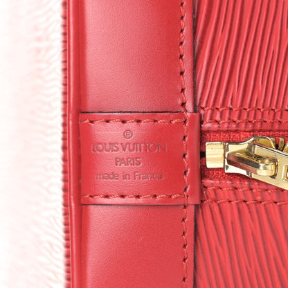 Louis Vuitton Epi Alma PM Castillan Red 6 of 9