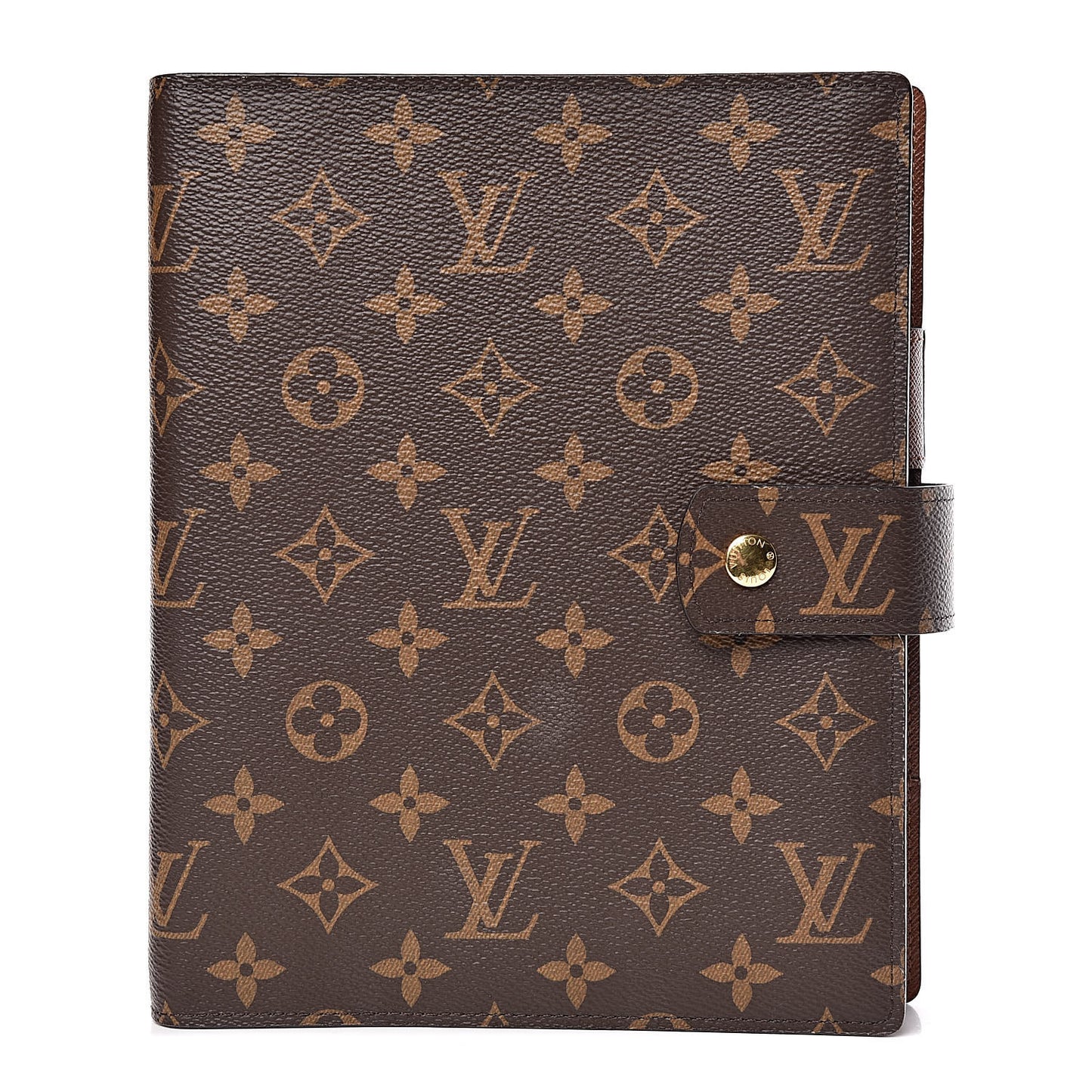 Monogram Large Ring Agenda Cover